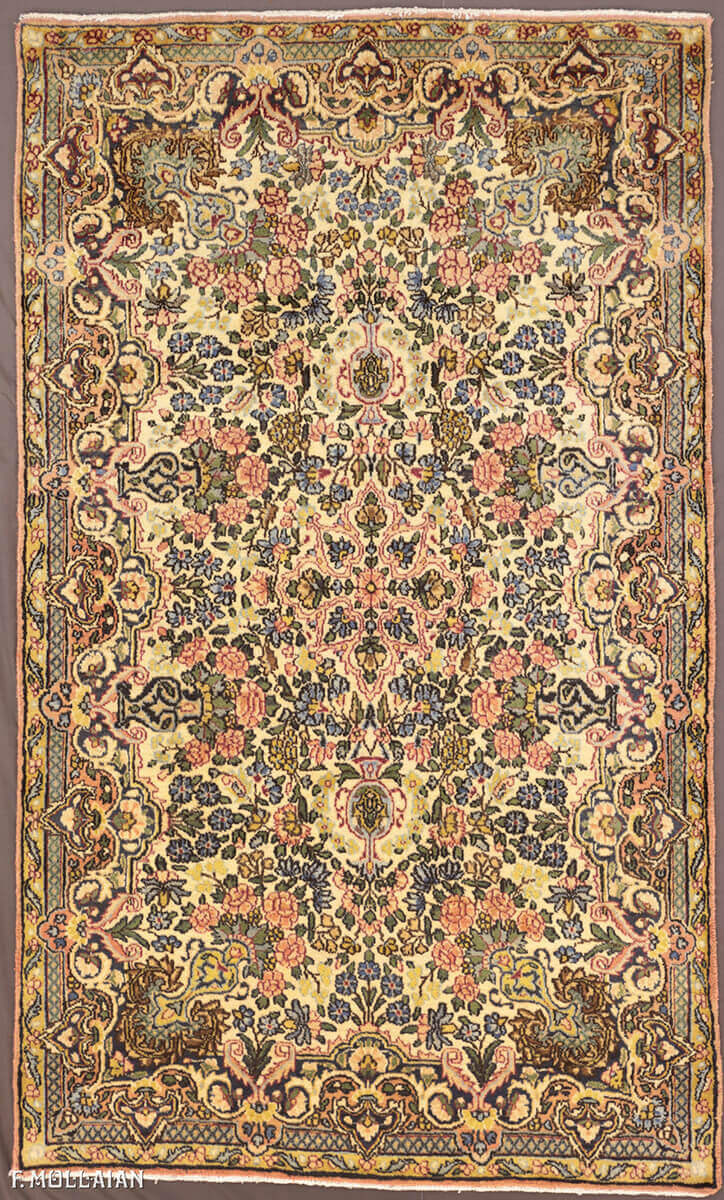 Teppich Persischer Semi-Antiker Kerman n°:72584122